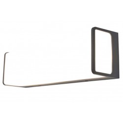 LED Απλίκα Αλουμινίου Εξωτερικού Χώρου Ορθογώνιο 34W 4000K IP54 DOBLO LUTEC