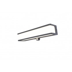 LED Ηλιακό Φωτιστικό Τοίχου Με Αισθητήρα 35cm 16.5W IP54 DOBLO LUTEC