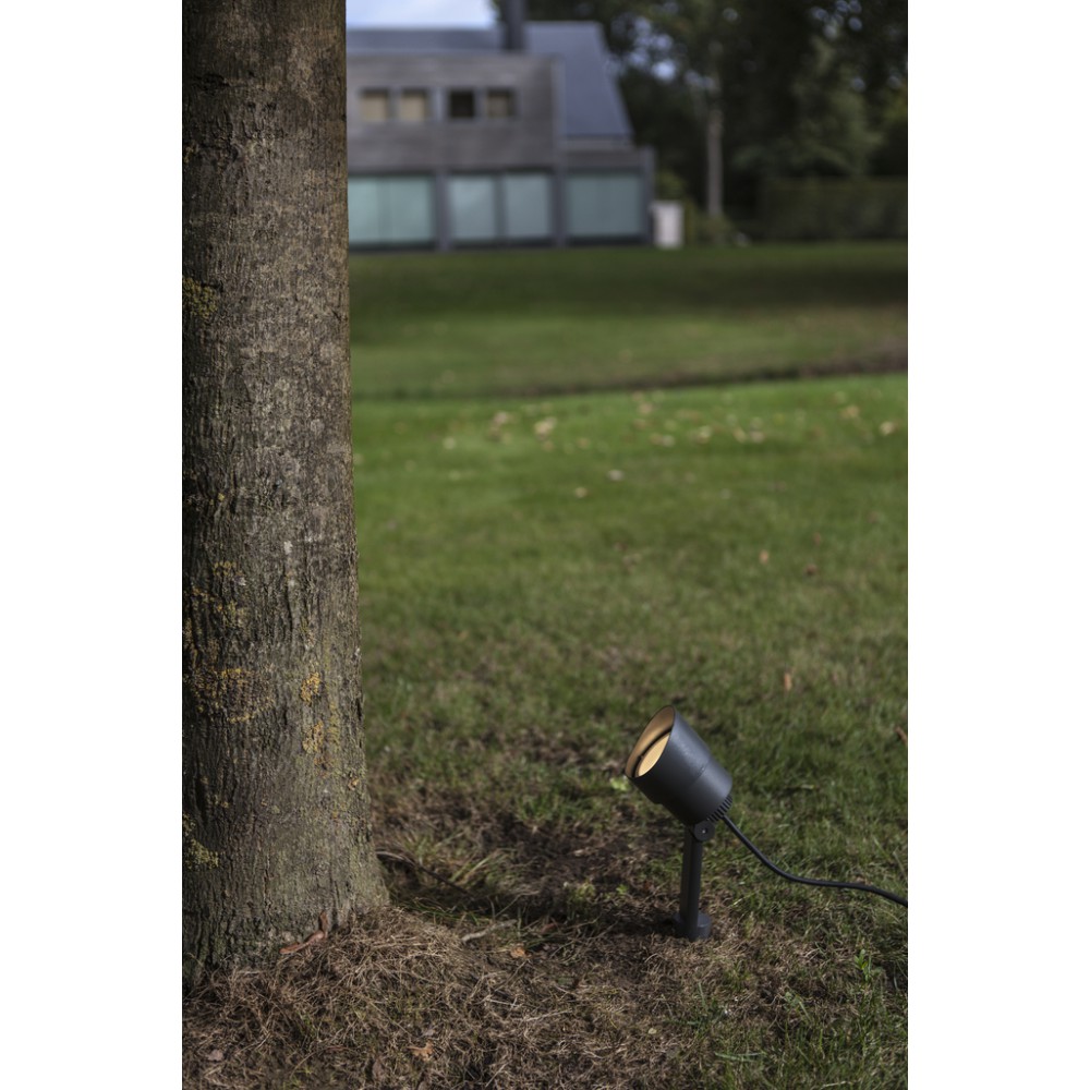 LED Καρφωτό Φωτιστικό Αλουμινίου Σκούρο Γκρι 5,9W IP54 EXPLORER - LUTEC