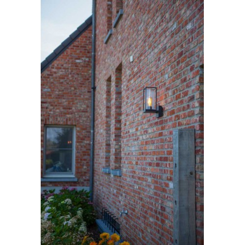 Απλίκα Εξωτερικού Χώρου Μαύρη 1x E27 IP44 FLAIR LUTEC