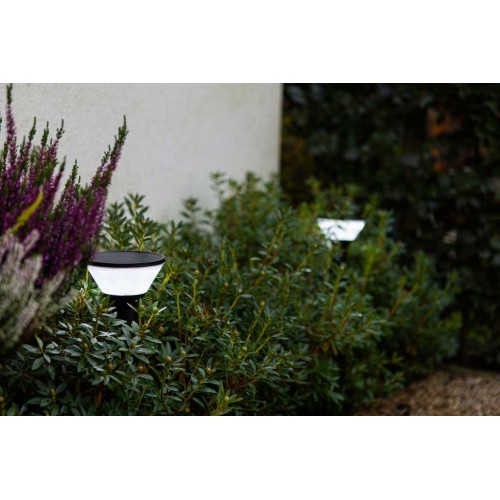 LED Ηλιακό Φωτιστικό Καρφωτό Με Αισθητήρα RGBW DIMMABLE 6,8W IP54 KARLO LUTEC