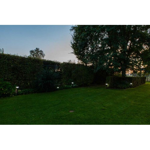 LED Ηλιακό Φωτιστικό Καρφωτό Με Αισθητήρα RGBW DIMMABLE 6,8W IP54 KARLO LUTEC