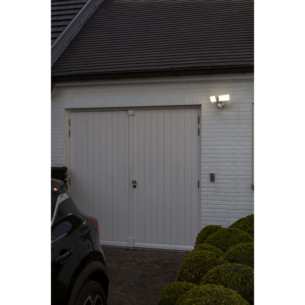 Φωτιστικό Τοίχου με Ανιχνευτή Κίνησης & Κάμερας Ασφαλείας LED 36W / 3400Lm / CCT / ΙP44 LIBRA - LUTEC