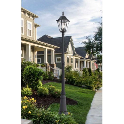 Ηλιακό Φωτιστικό Κολώνα Με Αισθητήρα Κίνησης 227cm 3x E12 LONDON - LUTEC