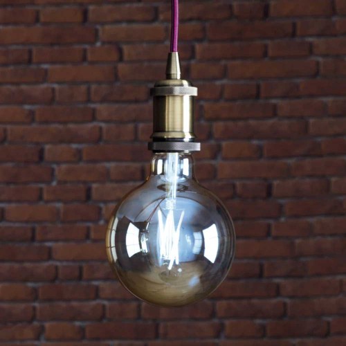 LED Filament CCT TUNABLE Λάμπα 3ης Γενιάς Με Εναλλαγή Φωτισμού G125 7.5W E27 2200K-5500K 240V - LUTEC CONNECT