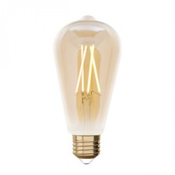 LED Filament CCT TUNABLE Λάμπα 3ης Γενιάς Με Εναλλαγή Φωτισμού ST64 7.5W E27 2200K-5500K 240V - LUTEC CONNECT