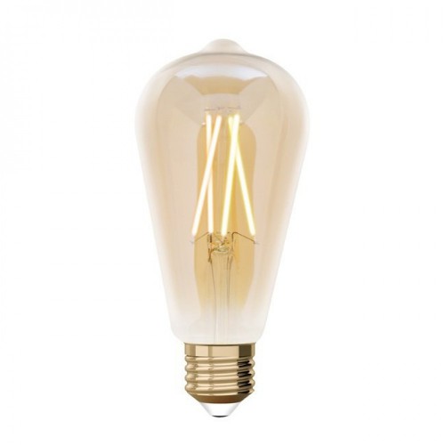 LED Filament CCT TUNABLE Λάμπα 3ης Γενιάς Με Εναλλαγή Φωτισμού ST64 7.5W E27 2200K-5500K 240V - LUTEC CONNECT