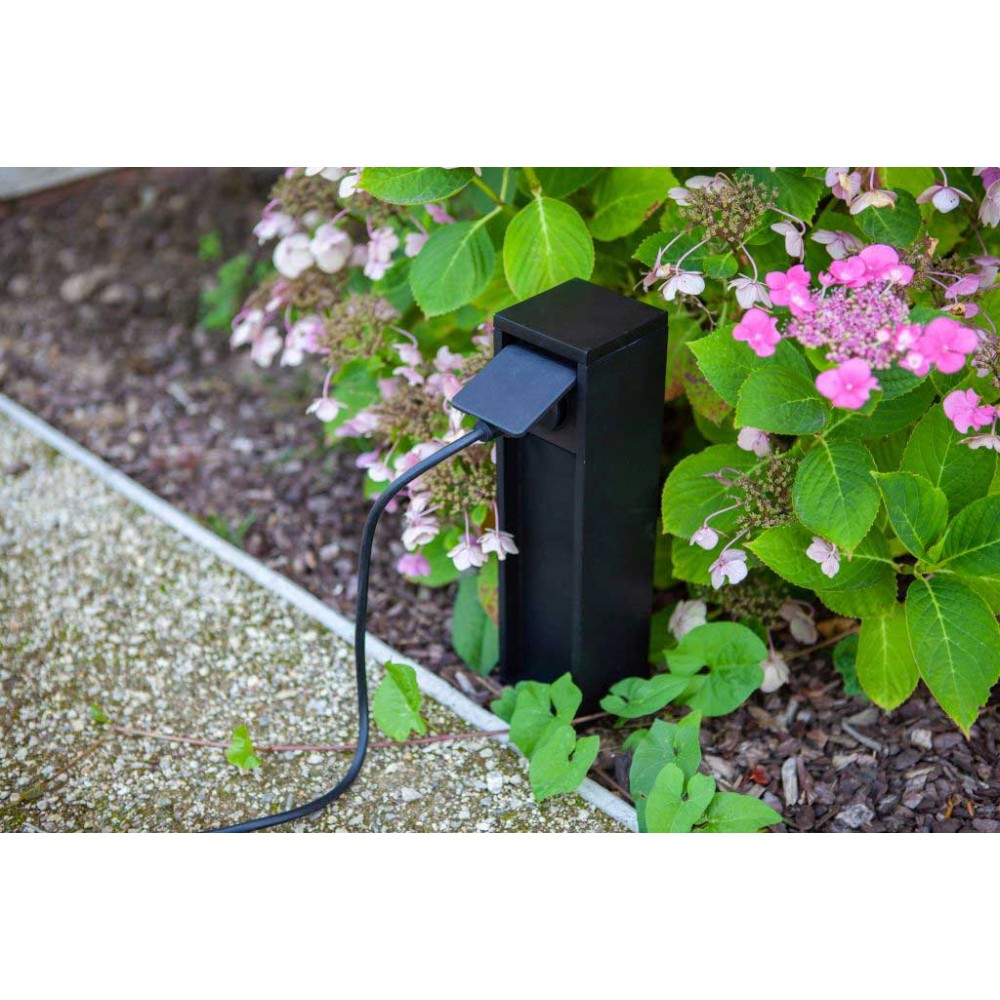 Κολωνάκι Εξωτερικού Χώρου Με Πρίζα Σούκο 1x16A 3500W IP54 MAINS - LUTEC