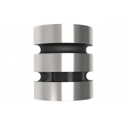 LED Απλίκα Ανοξείδωτο Ατσάλι Εξωτερικού Χώρου Με Αισθητήρα 18.5W 3000K IP44 MAYA LUTEC