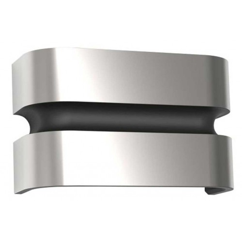 LED Απλίκα Ανοξείδωτο Ατσάλι Εξωτερικού Χώρου 14.5W 3000K IP44 MAYA LUTEC