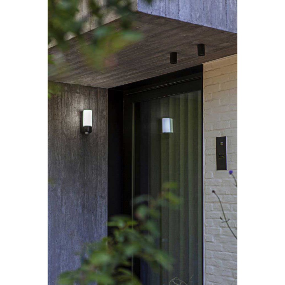 Φωτιστικό Τοίχου με Ανιχνευτή Κίνησης & Κάμερας Ασφαλείας LED 18W / 1200Lm / CCT / ΙP44 POLLUX - LUTEC