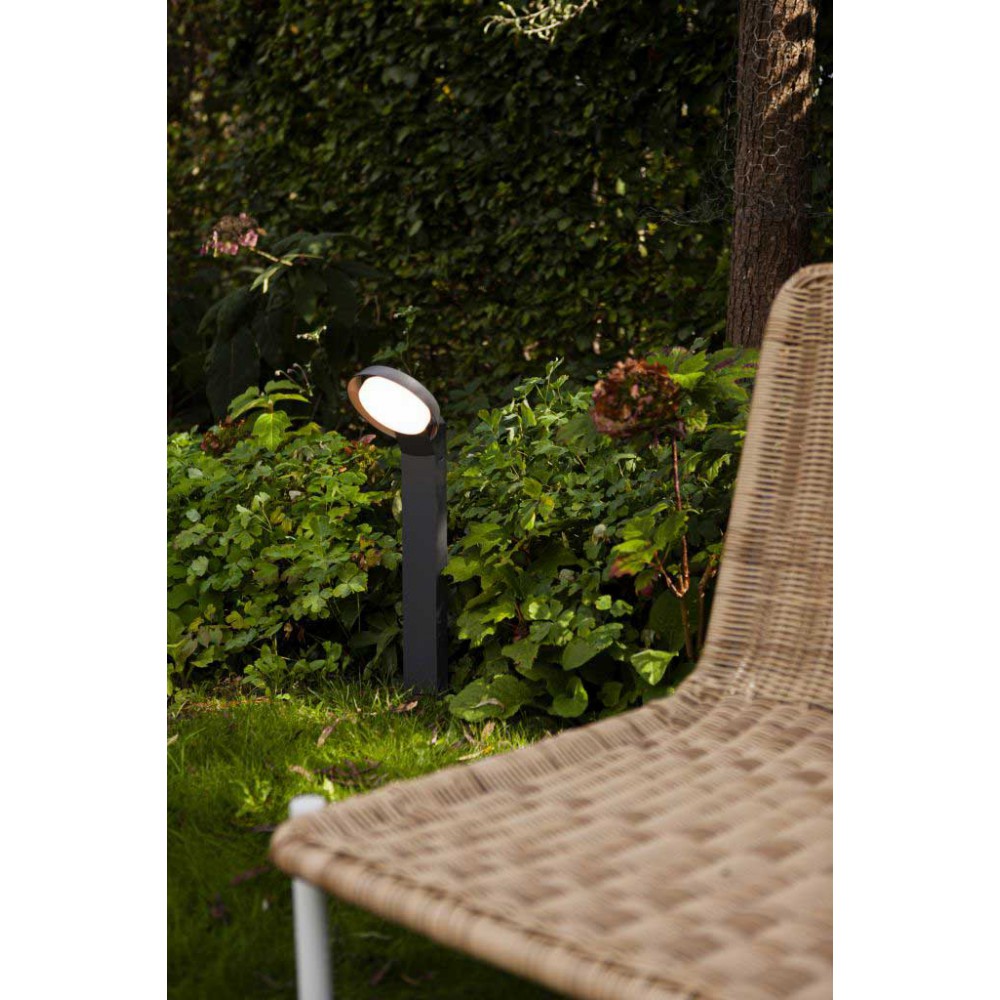 LED Κολωνάκι Αλουμινίου Εξωτερικού Χώρου 15W 3000K IP54 POLO LUTEC