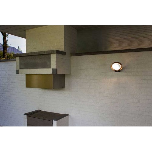 LED Απλίκα Αλουμινίου Εξωτερικού Χώρου Με Αισθητήρα Κίνησης 16W 3000K IP54 POLO LUTEC