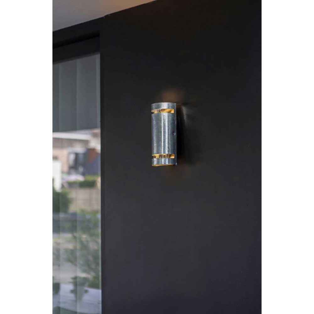 Απλίκα Μεταλλική Εξωτερικού Χώρου Galvanised 2xGU10 IP54 RAN LUTEC