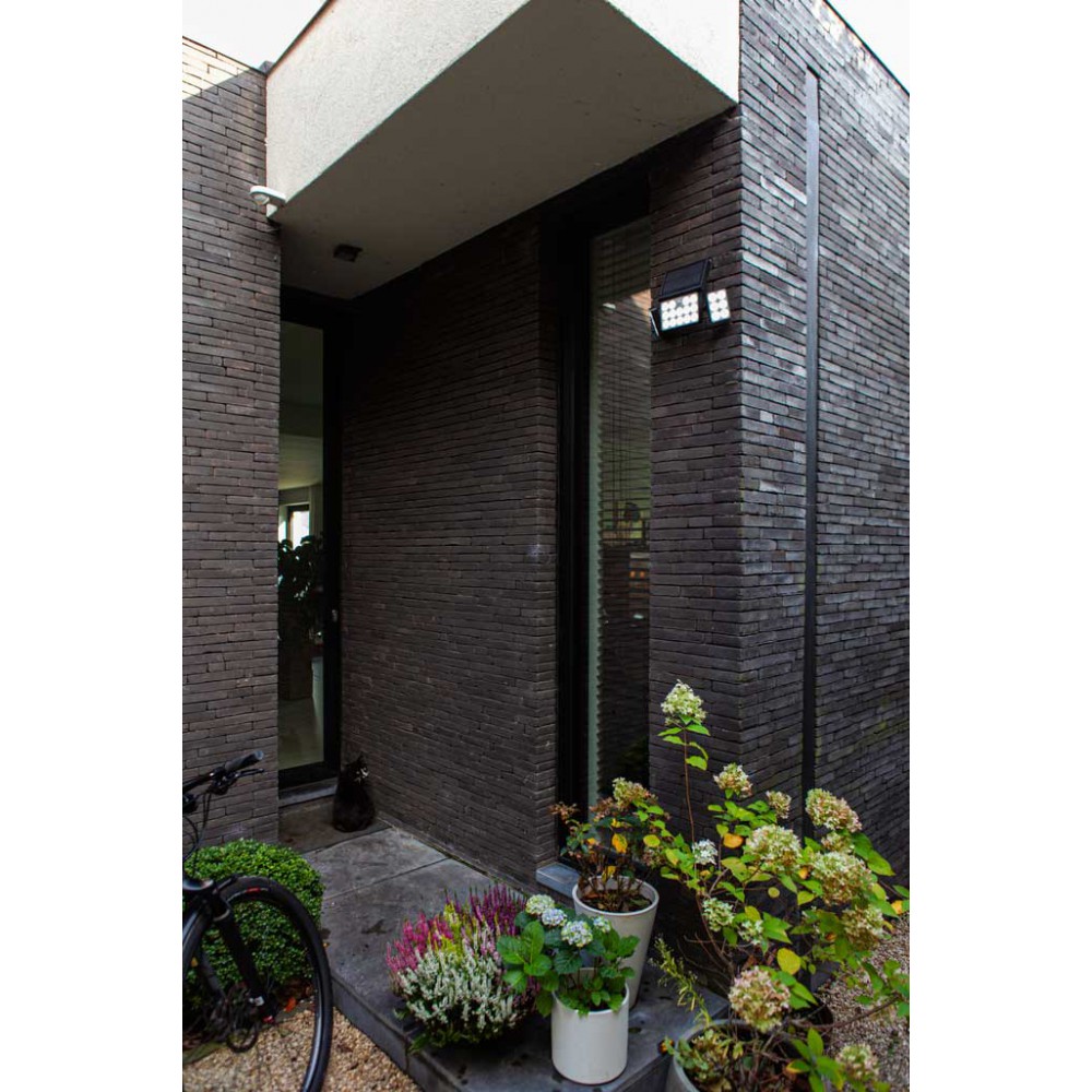 LED Ηλιακό Φωτιστικό Τοίχου Με Αισθητήρα Και Τρεις Κεφαλές 7,4W IP44 TUDA LUTEC