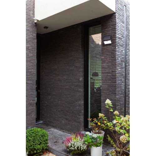 LED Ηλιακό Φωτιστικό Τοίχου Με Αισθητήρα 8,5W IP44 TUDA LUTEC