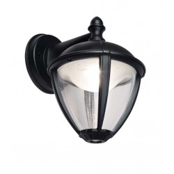 LED Επίτοιχο Φωτιστικό Αλουμινίου Μαύρο 9W IP44 UNITE - LUTEC