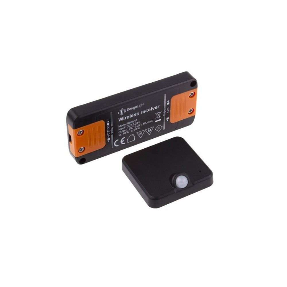 Ασύρματος Αισθητήρας Κίνησης και Σύστημα συνδεσης DELI ΜΑΥΡΟΣ