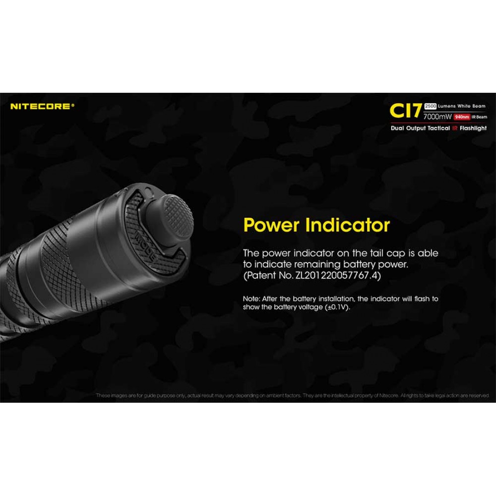 ΦΑΚΟΣ LED NITECORE CAMELEON Ci7
