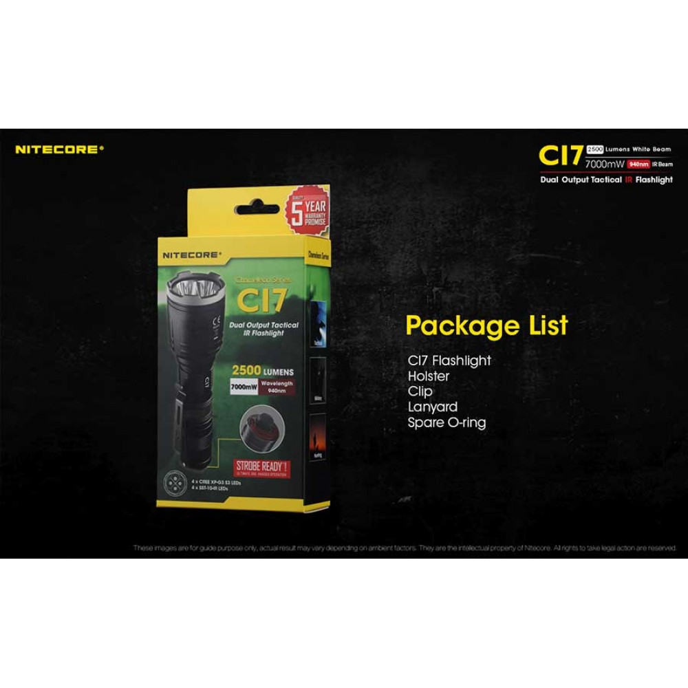 ΦΑΚΟΣ LED NITECORE CAMELEON Ci7