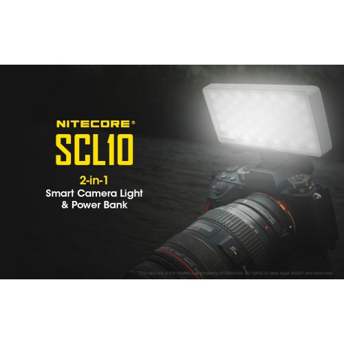 POWER BANK + CAMERA LIGHT 2in1 NITECORE SCL10