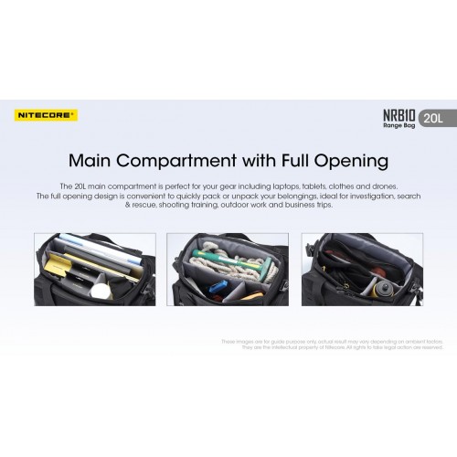 ΣΑΚΙΔΙΟ NITECORE RANGE BAG NRB10 black