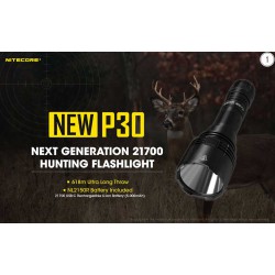 Επαγγελματικός Φακός LED NITECORE PRECISE P30 NEW + 2150R USB-C 