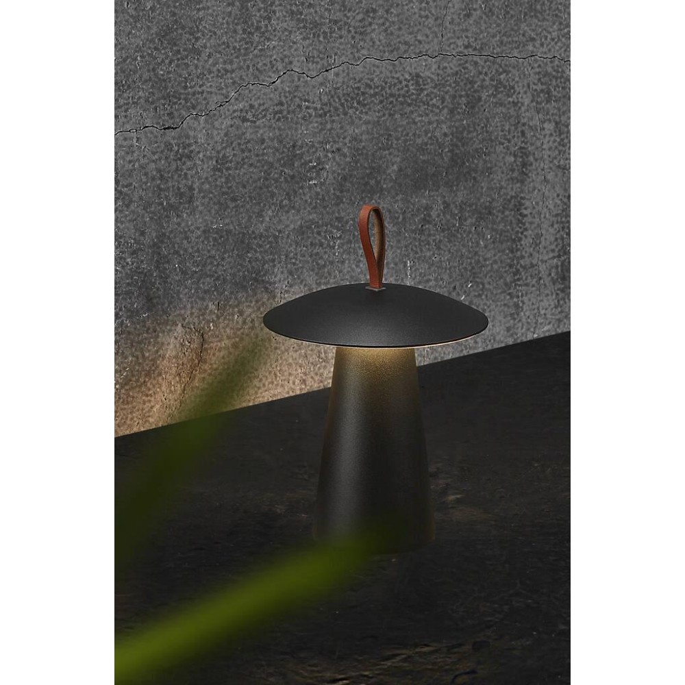 LED Φωτιστικό Επιτραπέζιο Φορητό Εξωτερικού Χώρου Μαύρο IP54 2W ARA TO GO - NORDLUX