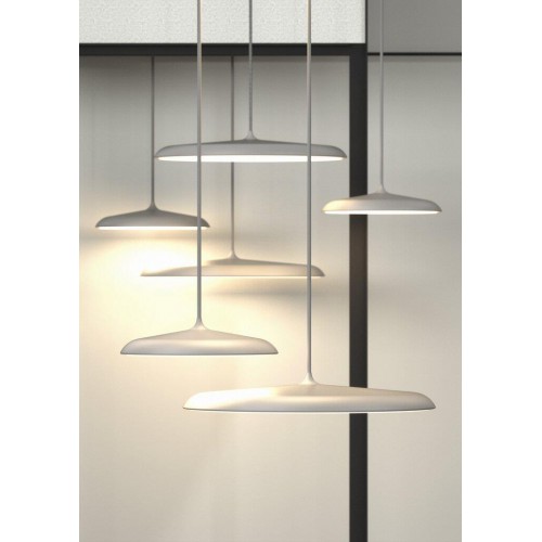 LED Κρεμαστό Φωτιστικό Μεταλλικό Γκρι - 14W ARTIST 25 - NORDLUX