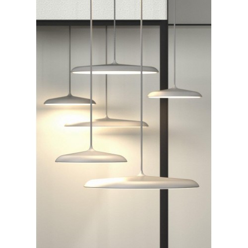 LED Κρεμαστό Φωτιστικό Μεταλλικό Γκρι - 24W ARTIST 40 - NORDLUX