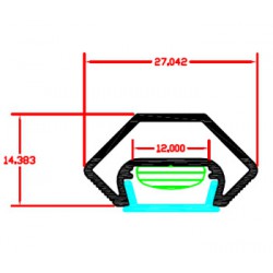 Προφίλ Αλουμινίου Γωνιακό