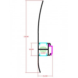 Προφίλ Αλουμινίου Απλίκα