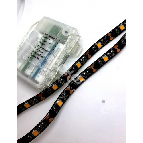 LED Ταινία Με Μπαταρία - 7.2W 3500K 5V, 3xAA