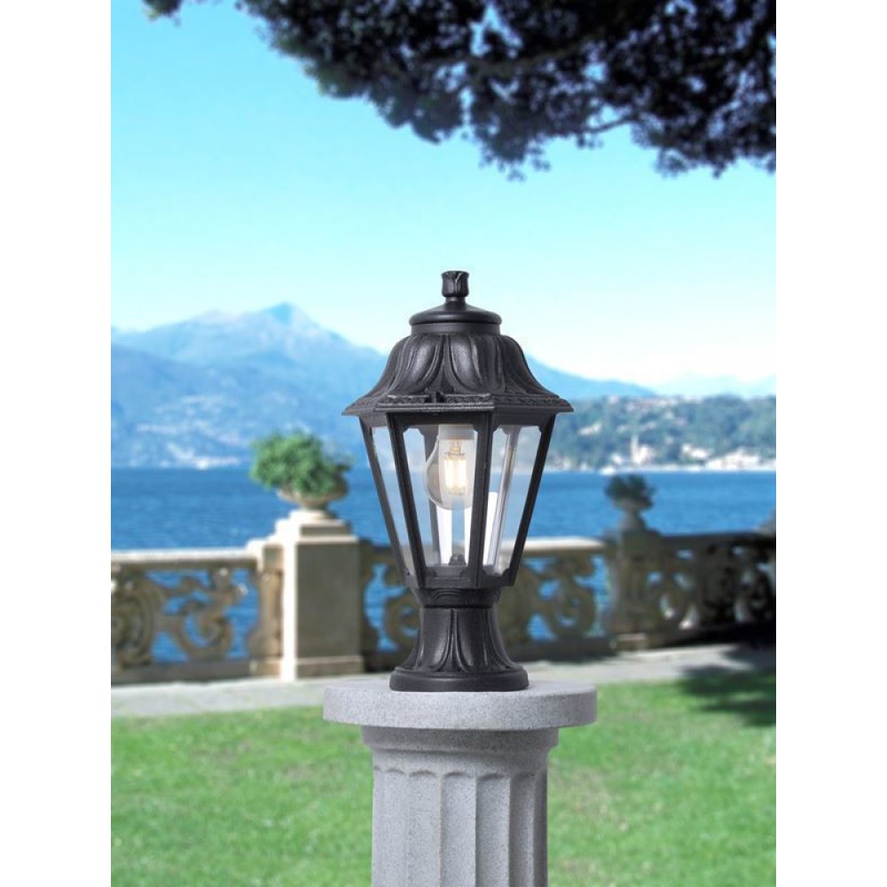 Φωτιστικό Δαπέδου Εξωτερικού Χώρου Σε Μαύρο Χρώμα 1x E27 60W IP55 - MIKROLOT/ANNA FUMAGALLI