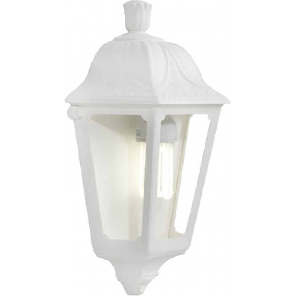 Φωτιστικό Τοίχου Εξωτερικού Χώρου Σε Λευκό Χρώμα 1x E27 60W IP55 - IESSE FUMAGALLI