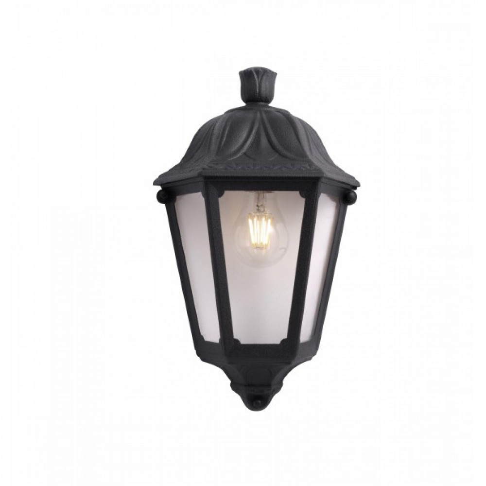 Φωτιστικό Τοίχου Εξωτερικού Χώρου Σε Μαύρο Χρώμα 1x E27 60W IP55 - IESSE FUMAGALLI