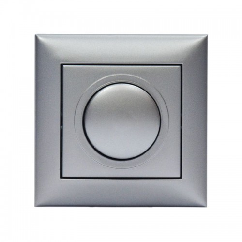 LED 200W DIMMER Χωνευτό Σε Ασημί Χρώμα - Magic Electronic