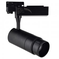 LED Φωτιστικό Ράγας 4-Line 30W COB Zoom-Dim Lumen Αλλαγή Kelvin Σε Λευκό Και Μαύρο Space Lights