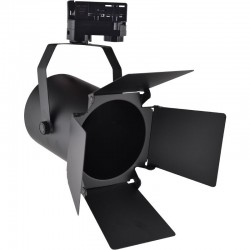 Σκάφος Για Ράγα 4-Line Theatre Small Για E27 - PAR30 Σε Λευκό Και Μαύρο Space Lights