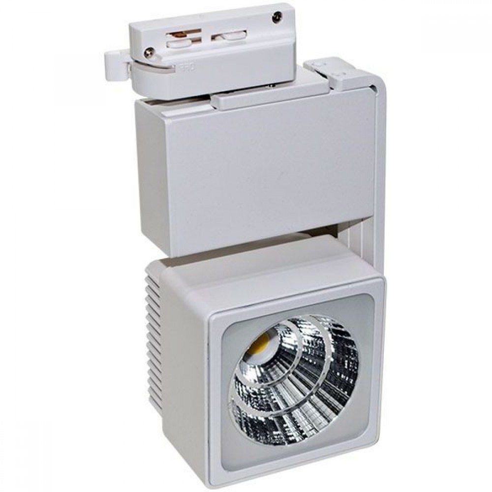 ΦΩΤΙΣΤΙΚΟ ΡΑΓΑΣ 4-LINE 30W COB SQUARE WHITE NATURAL - Space Lights