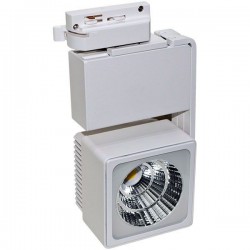 ΦΩΤΙΣΤΙΚΟ ΡΑΓΑΣ 4-LINE 30W COB SQUARE WHITE NATURAL - Space Lights