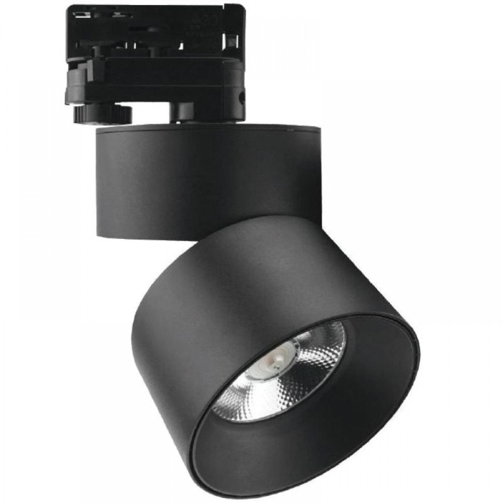 ΦΩΤΙΣΤΙΚΟ ΡΑΓΑΣ 4-LINE 30W COB CHAMELEON BLACK NATURAL - Space Lights