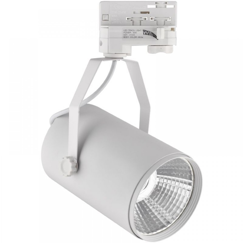 ΦΩΤΙΣΤΙΚΟ ΡΑΓΑΣ 4-LINE 30W COB IRIS WHITE NATURAL - Space Lights