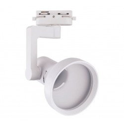 ΣΚΑΦΟΣ ΓΙΑ ΡΑΓΑ 4-LINE R308 WHITE (FOR E27-PAR30) - Space Lights