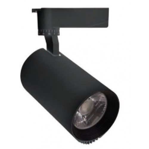 ΦΩΤΙΣΤΙΚΟ ΡΑΓΑΣ 2LINE 40W COB ROUND Ουδέτερο BLACK BODY - Space Lights