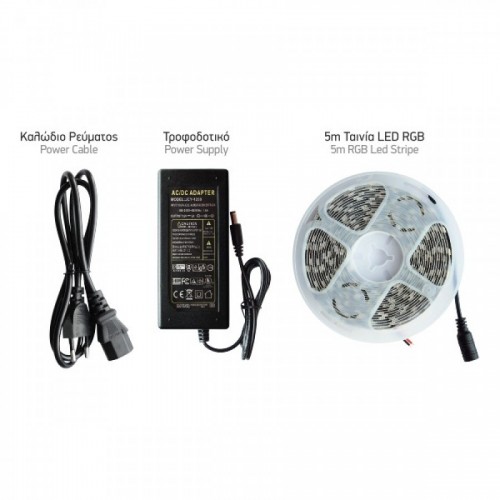 LED Ταινία 14.4W 12V 650lm IP20 4000K - 5 Μέτρα Σε Blister Spotlight