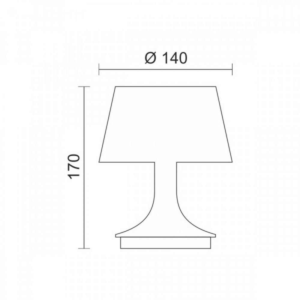 Φωτιστικό LED Γραφείου 3W 3000K / 4000K Dimmable Με Τηλεκοντρόλ - Spotlight