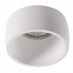 ΧΩΝΕΥΤΟ ΓΥΨΙΝΟ ΟΡΟΦΗΣ ΣΤΡΟΓΓΥΛΟ 1xGU10 10W - Spotlight