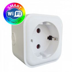 ΑΝΤΑΠΤΟΡΑΣ ΜΕ ΔΙΑΚΟΠΤΗ 1 Χ SCHUKO | ΠΡΟΣΤΑΣΙΑ ΥΠΕΡΤΑΣΗΣ - Spotlight