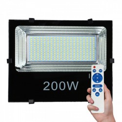Ηλιακός Προβολέας LED SMD 200W 6000K IP65 Με Αισθητήρα - Spotlight